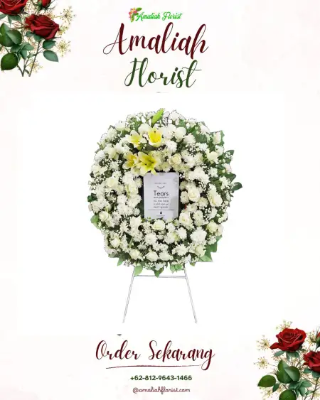 Krans Bunga Duka Ngenden