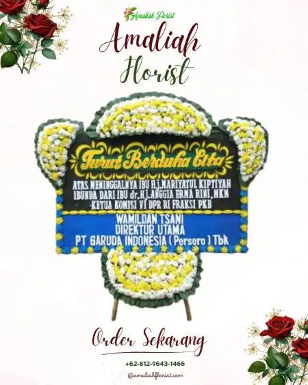 Papan Bunga Duka Ngenden